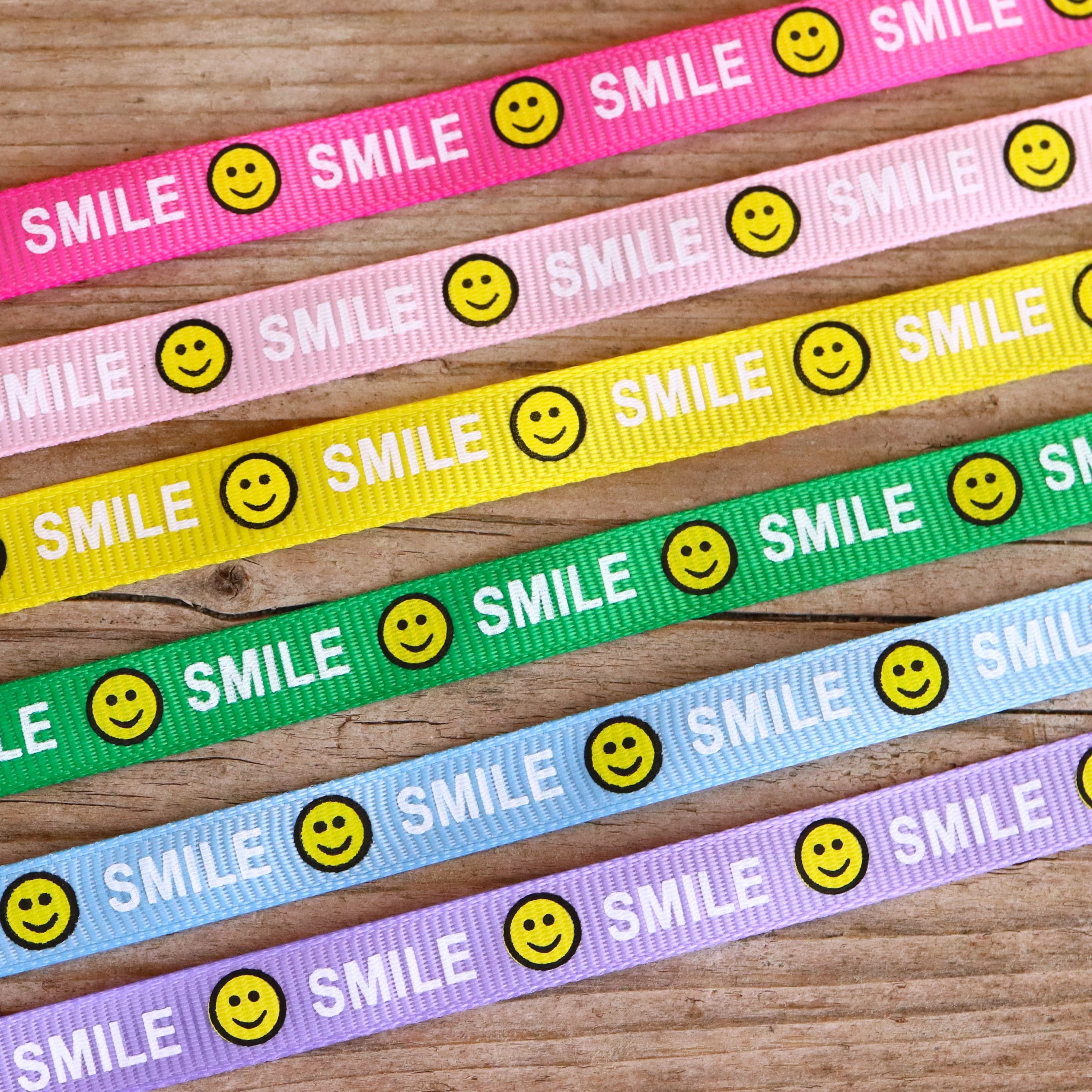 Smiley lint - licht roze - Image 2
